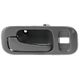 Front, Driver Side Gray Interior Door Handle
