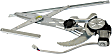 Front, Passenger Side Power Window Regulator, With Motor