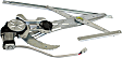 Front, Driver Side Power Window Regulator, With Motor