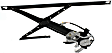 Front, Passenger Side Window Regulator, Power, 4 Cyl., 1.6L Engine