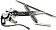 Front, Driver Side Window Regulator, Power, 4 Cyl., 1.6L Engine