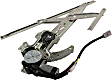 Front, Driver Side Window Regulator, Power, 4 Cyl., 1.6L Engine