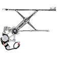 Front, Passenger Side Window Regulator, Power, 4 Cyl., 2.2L Engine