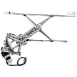 Front, Driver Side Window Regulator, Power, 4 Cyl., 2.2L Engine