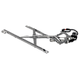 Front, Driver Side Window Regulator, Power, 4 Cyl., 2.2L Engine