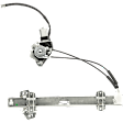 Front, Passenger Side Power Window Regulator, With Motor