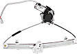 Front, Passenger Side Window Regulator, Power, With Motor, Sedan