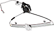 Front, Passenger Side Window Regulator, Power, With Motor, Sedan
