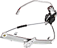 Front, Passenger Side Window Regulator, Power, With Motor, Sedan