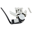 Front, Passenger Side Window Regulator, Power, 4 Cyl., 2.0L Engine