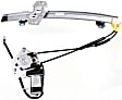 Front, Passenger Side Power Window Regulator, With Motor