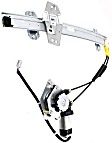 Front, Passenger Side Power Window Regulator, With Motor