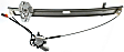 Front, Passenger Side Window Regulator, Power, 6 Cyl., 3.5L Engine