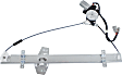 Front, Driver Side Power Window Regulator, With Motor