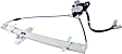Front, Driver Side Power Window Regulator, With Motor