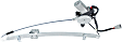 Front, Driver Side Power Window Regulator, With Motor
