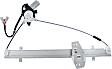 Front, Driver Side Power Window Regulator, With Motor