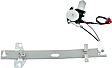 Rear, Driver Side Window Regulator, Power, 4 Cyl., 2.2L Engine