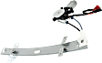 Rear, Driver Side Window Regulator, Power, 4 Cyl., 2.2L Engine