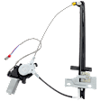 Rear, Passenger Side Window Regulator, Power, 4 Cyl., 2.4L Engine