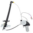 Rear, Passenger Side Window Regulator, Power, 4 Cyl., 2.4L Engine