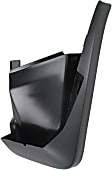 Rear, Passenger Side Mud Flaps, Black, Plastic, 4 Cyl., 2.4L Engine