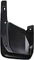 Rear, Passenger Side Mud Flaps, Black, Plastic, 4 Cyl., 2.4L Engine