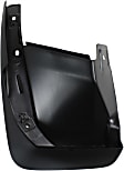 Rear, Driver Side Mud Flaps, Black, Plastic, 4 Cyl., 2.4L Engine