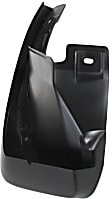 Rear, Driver Side Mud Flaps, Black, Plastic, 4 Cyl., 2.4L Engine