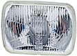 003177071 Driver or Passenger Side Halogen Headlight, Without bulb(s), Clear Lens