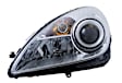 008361651 Driver Side Halogen Headlight, With bulb(s), Clear Lens, CAPA Verified