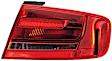 009686121 Passenger Side, Outer Halogen Tail Light, With bulb(s), Red Lens