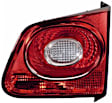 009692101 Passenger Side Halogen Tail Light, With bulb(s), Red Lens