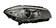 010131061 Passenger Side Halogen Headlight, With bulb(s), OE Replacement, CAPA Verified