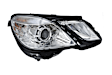010800081 Passenger Side Halogen Headlight, Without bulb(s), OE Replacement