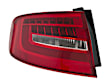 010916111 Driver Side, Outer LED Tail Light, With bulb(s), Clear & Red Lens