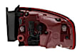 010916111 Driver Side, Outer LED Tail Light, With bulb(s), Clear & Red Lens