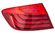 011144331 Driver Side, Outer LED Tail Light, With bulb(s), Red Lens