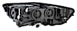 012976051 Driver Side HID/Xenon Headlight, Without bulb(s), CAPA Verified