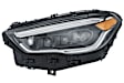 013074751 Driver Side LED Headlight, Without bulb(s), CAPA Verified
