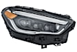 013074761 Passenger Side LED Headlight, Without bulb(s), CAPA Verified