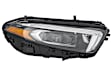 015091961 Passenger Side LED Headlight, With bulb(s), CAPA Verified