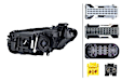 015619861 Passenger Side LED Headlight, Without bulb(s), CAPA Verified