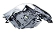 160291011 Driver Side HID/Xenon Headlight, Without bulb(s), Clear Lens, OE Lighting Series