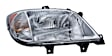 2003 Dodge Sprinter 2500 - Passenger Side Halogen Headlight, With bulb(s), For Right-Hand Traffic - Right, Clear Lens, CAPA Verified