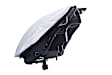 263037051 Driver Side Halogen Headlight, With bulb(s), OE Replacement, CAPA Verified