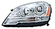 263064051 Driver Side Halogen Headlight, With bulb(s), Clear Lens, OE Lighting Series