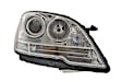 263064561 Passenger Side HID/Xenon Headlight, With bulb(s)