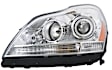 263400051 Driver Side Halogen Headlight, With bulb(s), Clear Lens, OE Lighting Series