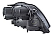 263400051 Driver Side Halogen Headlight, With bulb(s), Clear Lens, OE Lighting Series